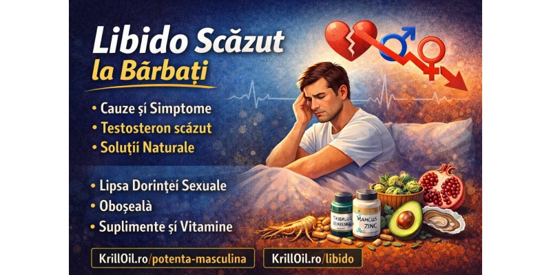 Libido scăzut la bărbați – cauze hormonale, simptome și soluții naturale pentru creșterea dorinței sexuale