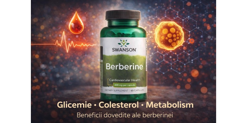 Berberina: cum ajuta la echilibrul glicemiei, colesterolului si metabolismului – beneficii dovedite
