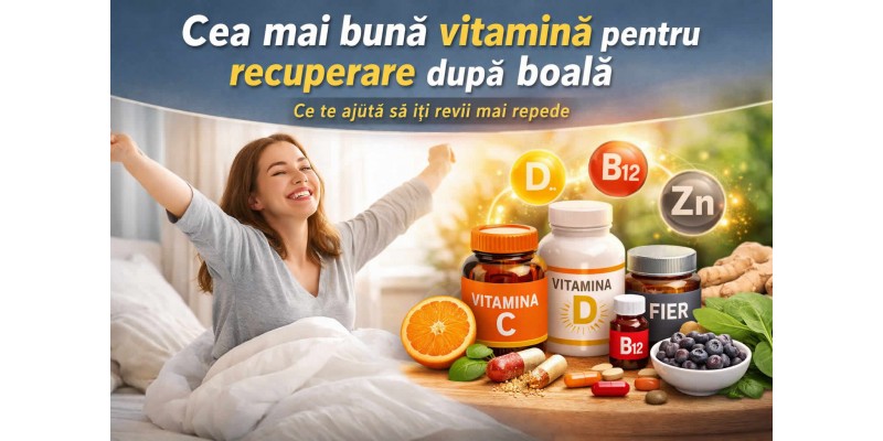 Cea mai bună vitamină pentru recuperare după boală