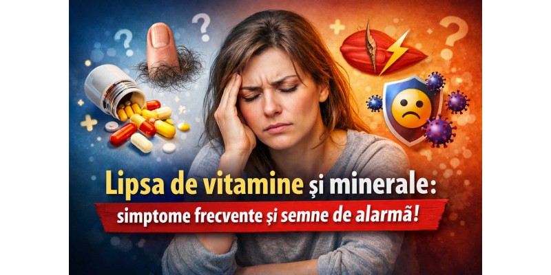 Lipsa de vitamine și minerale simptome frecvente la adult oboseală crampe slăbiciune imunitate scăzută