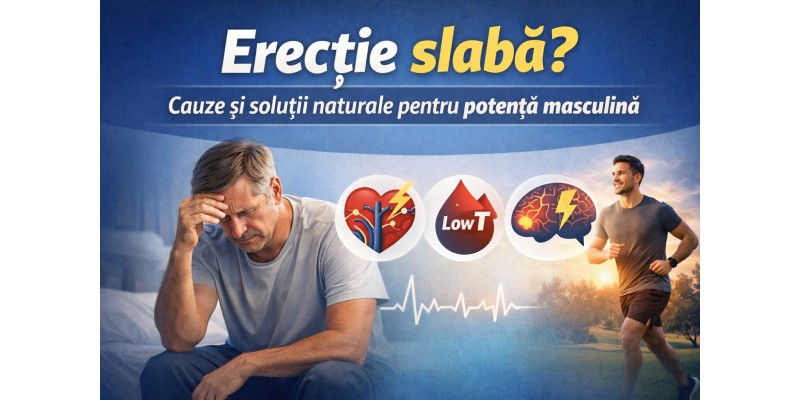 Erectie slaba cauze si solutii naturale pentru potenta masculina