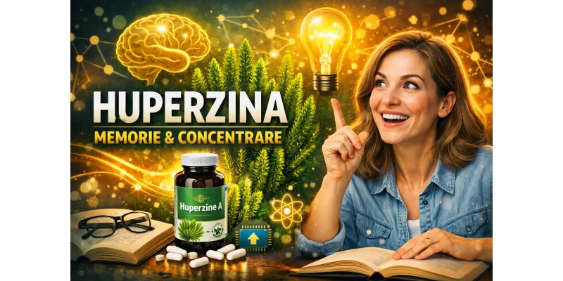 Huperzina beneficii pentru memorie, concentrare și claritate mentală