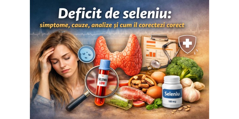 Deficit de seleniu simptome cauze analize și cum îl corectezi corect