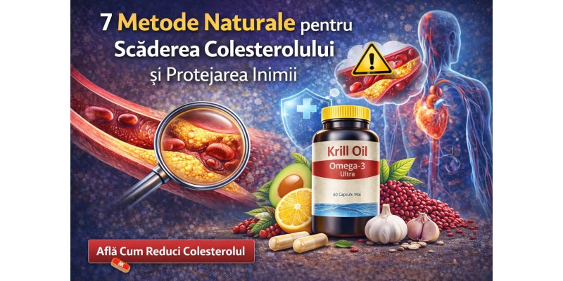 Metode naturale pentru scaderea colesterolului si sanatatea inimii