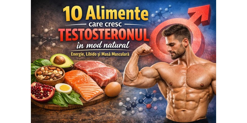 10 alimente care cresc testosteronul în mod natural – ouă, somon, avocado, nuci și carne roșie pentru energie și libidou
