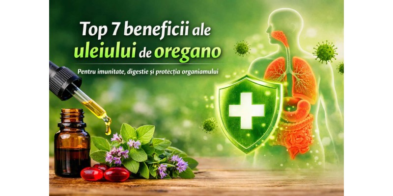 Ulei de oregano beneficii pentru imunitate, digestie și protecția organismului