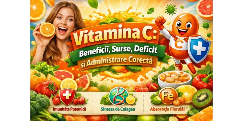 Vitamina C beneficii surse deficit si administrare corecta