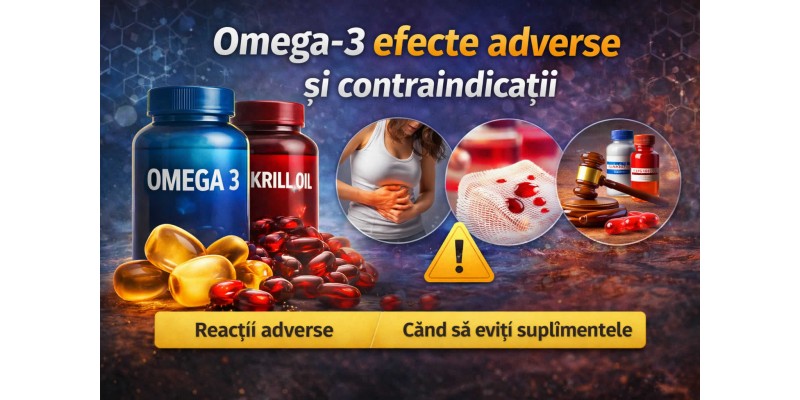 Omega-3 efecte adverse si contraindicatii – reactii secundare ale suplimentelor cu ulei de peste si krill oil