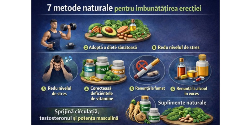 Disfuncție erectilă cauze simptome tratament natural potență masculină circulație sânge