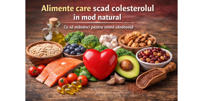 Alimente care scad colesterolul în mod natural – ovăz, somon, avocado, nuci și legume pentru sănătatea inimii