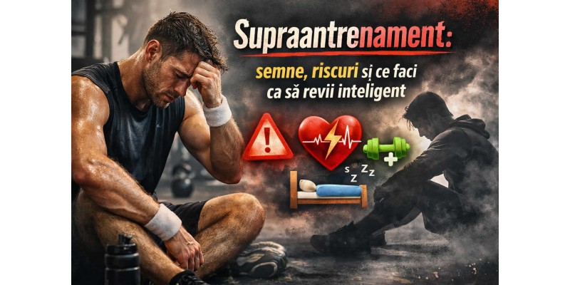 Supraantrenament semne riscuri si recuperare inteligenta la sportivi si persoane active