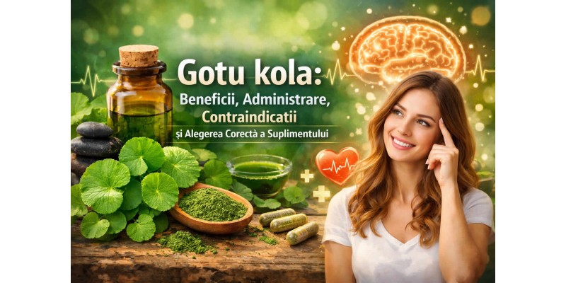 Gotu kola beneficii administrare contraindicații și alegerea corectă a suplimentului Centella asiatica