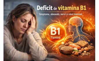 Deficit de vitamina B1 simptome oboseală nervi și rolul tiaminei