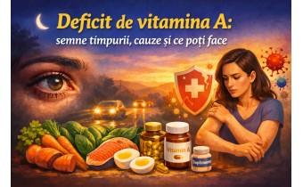 Deficit de vitamina A - semne timpurii, cauze si solutii pentru vedere, piele si imunitate
