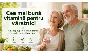 Cea mai bună vitamină pentru vârstnici după 60 de ani