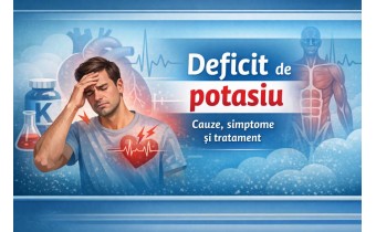 Deficit de potasiu – simptome, cauze și tratament pentru potasiu scăzut în organism