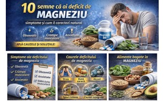 Deficit de magneziu simptome oboseala crampe musculare anxietate alimente bogate in magneziu