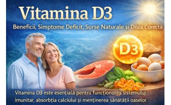 Vitamina D3 beneficii pentru imunitate oase și absorbția calciului – simptome deficit vitamina D