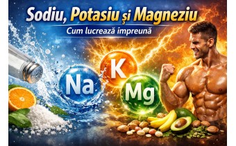 Sodiu, potasiu si magneziu cum lucreaza impreuna pentru hidratare, energie, crampe musculare si recuperare