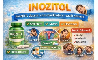 Inozitol beneficii pentru anxietate somn hormoni dozare vitamina b8 reactii adverse