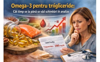 Omega-3 pentru trigliceride: cât timp se ia până se văd schimbări în analize