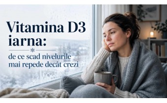 Vitamina D3 iarna: de ce scad nivelurile mai repede decât crezi