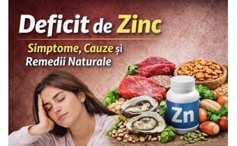 Deficit de zinc – simptome, cauze și alimente bogate în zinc pentru imunitate și sănătate