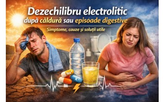 Dezechilibru electrolitic după căldură sau episoade digestive – simptome, cauze și soluții utile